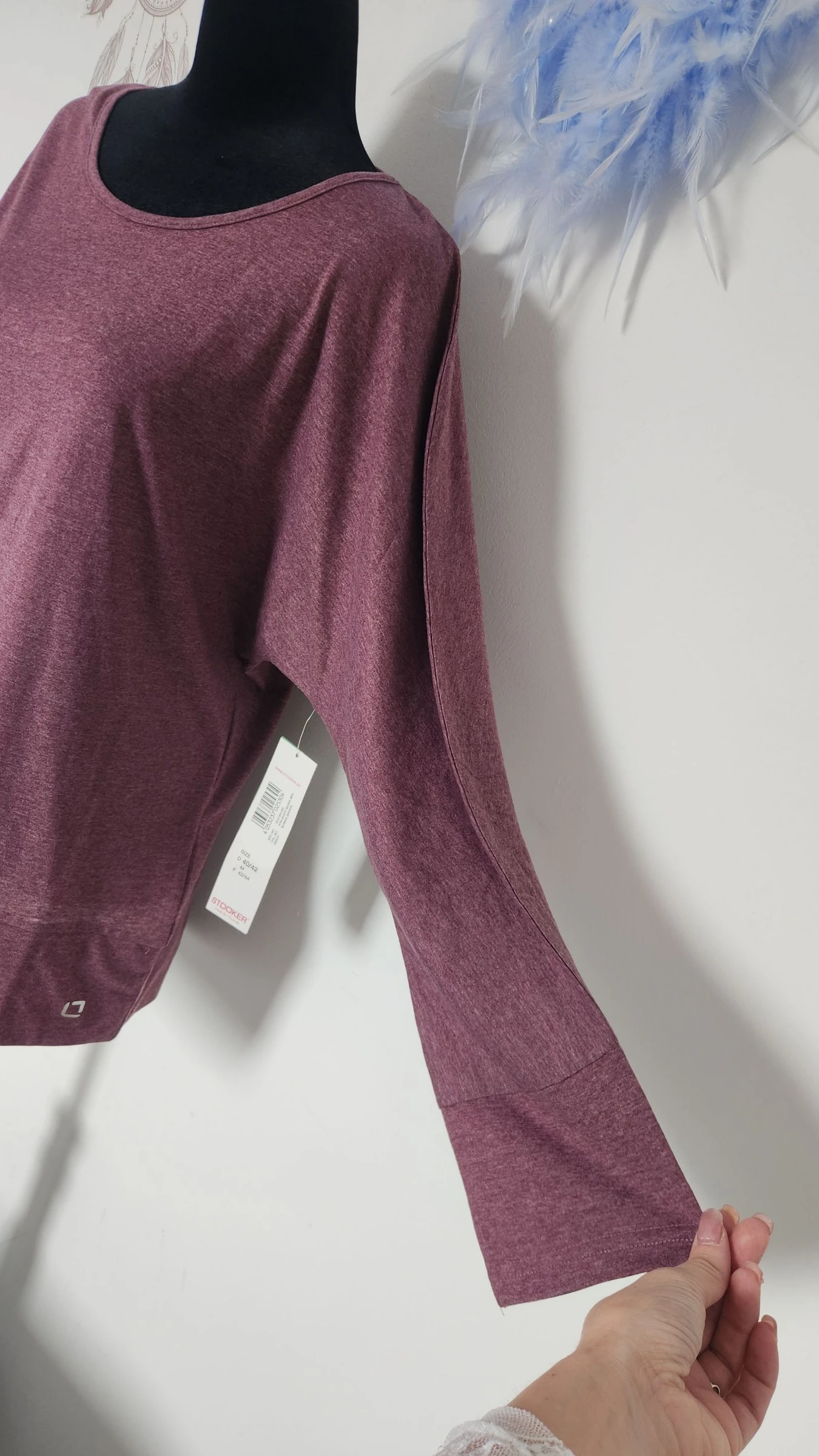 Dames sport-T-shirt met lange mouwen ●Maat 42/44●🌸 – photo 3